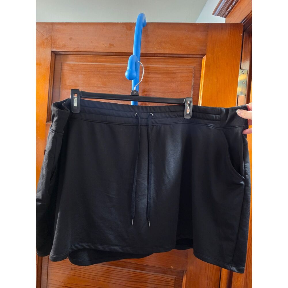 Tek Gear On-the-Go Women’s 4XL Black Golf Skort Athletic Tennis Activewear